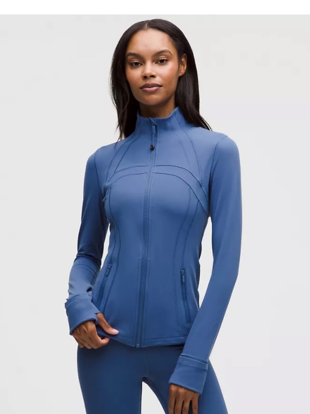 Lululemon Define Jacket Nulu Rare Color Brilliant Blue NWOT